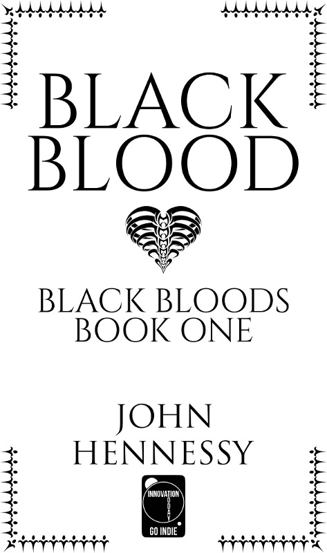 Black Blood Title Page.